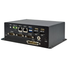 SYS-427X fanless industrial enclosed computer with the Intel® Apollo Lake-I SOC quad-core processor.