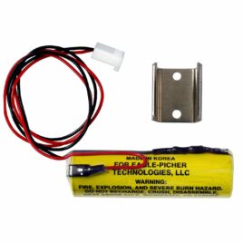 External 3.6V, 2400 mAH battery