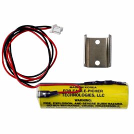 External 3.6V, 2400 mAH battery