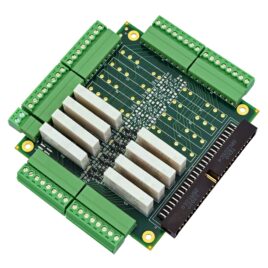 Termination Board - 8 In, 8 Out, and 8 Relays