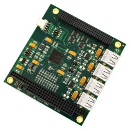 PC104-Plus Four Channel USB 2.0 Module