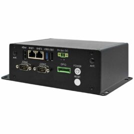 Enclosed Fanless Industrial Embedded Computer with NXP® i.MX 8M Application Processor